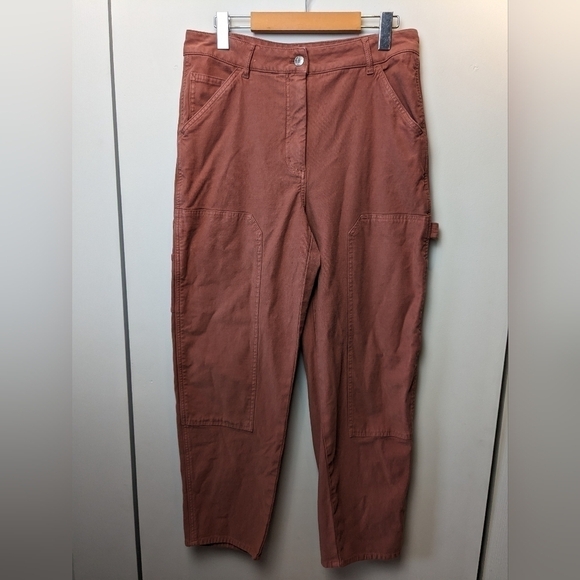 Wilfred Pants - WILFRED FREE ARITZIA size 10 cargo pants salmon Pink In GREAT used  condition